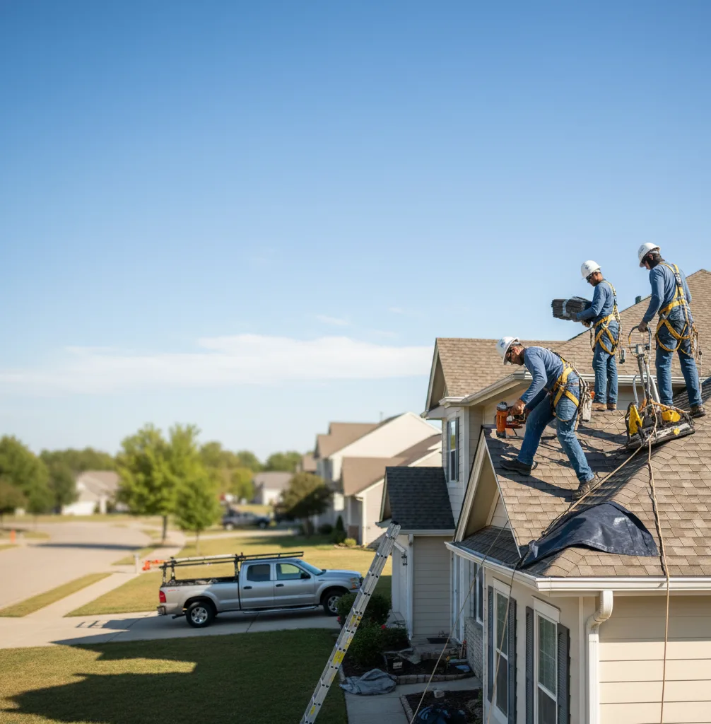 Roof Repair in Larned